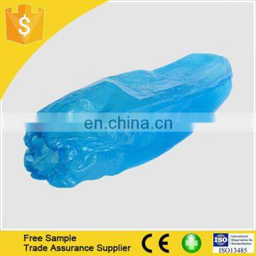 Waterproof PE Plastic Sleeve Cover Blue/White China Factory Disposable