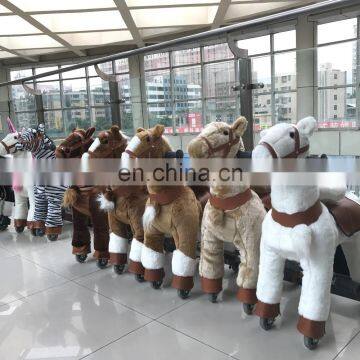 HI kids horse riding toy walking mechanical horses for sale