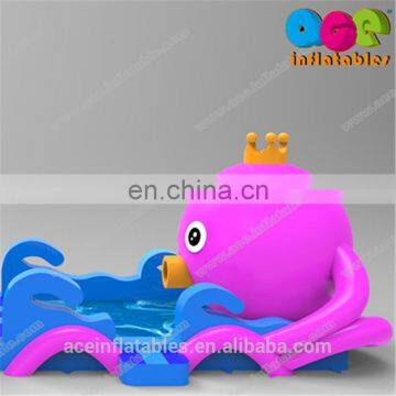 Blue Inflatable Waterslide, Big Water Slides for Sale photo-2