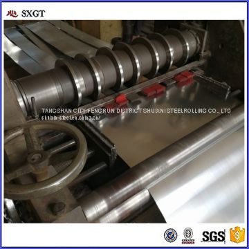 bright color thin metal narrow galvanize steel strip wheels