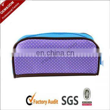 Alibaba China PU pencil box,promotional pencil box