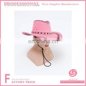 Party Supplier Hot Sale Carnival Party Pink Cowboy Hat For Party