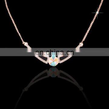 Wholesale Necklace/rhinestone Necklace/metal Necklace MCB-0015