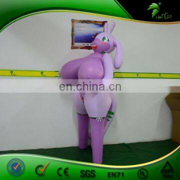 Inflatable Standing Sexy Purple Dragon Toys Sex Adult Inflatable Sexy Animal Cartoon Doll for Men with SPH Figure Balloon