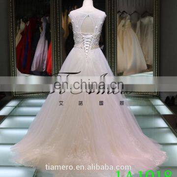 1A1018 Back Open See Through Embroidered Sash Prom Dress Evening Dress photo-2