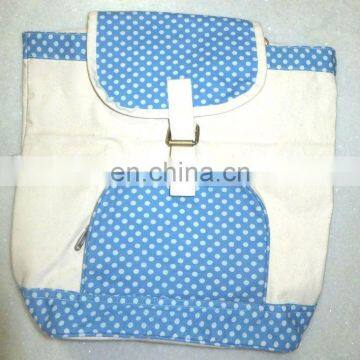 Canvas backpack