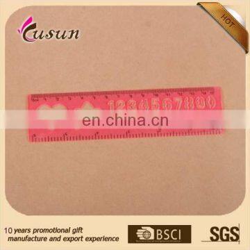 Wholesale brand 15cm plastic straight scale drawing ruler