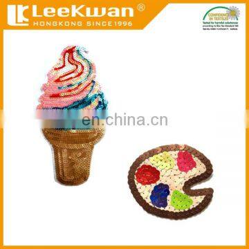 Emoji Shining Cheap Various Cartoon Sequin Embroidery Design