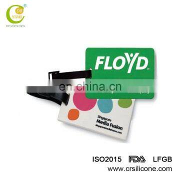 Factory Direct Sale Custom Personalised High Quality Eco-Friendly Pvc Luggage Tags