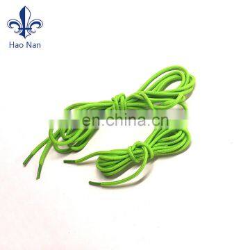 wholesale best quality round leather shoelace with custom