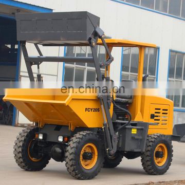 FCY15 hydraulic articulated dumper with selfloading dumper