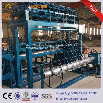 HTK-2400 Type Professional Manufacturer of Hinge Joint Farm Filed Grassland Fence Making Machine photo-3