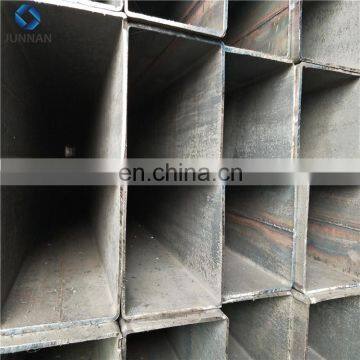 Hot selling black steel pipe rectangle tube square pipe