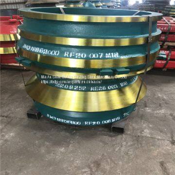 For Metso GP300 Crusher With OEM Service Crusher Spare Parts Concave & Mantle