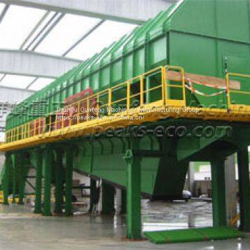 Sanitation equipment cleaning process about waste sorting system