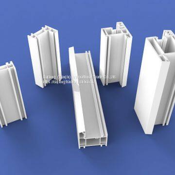 Белый цвет. Серия пластиковых профилей 60B для окон-откидных