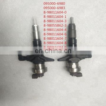 C.R. injector 095000-6980/095000-6100 for I*suzu Holden 3.0L 4JJ1 8980116040