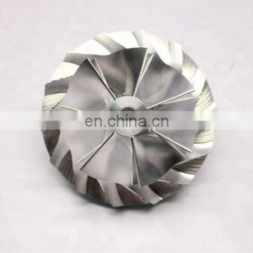 K31 K33 65.35/95.00mm 5331-123-2022 7+7 blades aluminum 2618/milling/ billet compressor wheel for 5331-970-7106/7128/7137