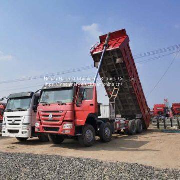 Used Howo Dump Truck Second Hand Sinotruk Tipper Used Sino Truck Howo 8x4 30ton 40 Ton Dump Tipper Truck for Sale photo-2
