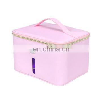 High quality Sanitizer Case Sterilizer Box Uv Disinfector Mobile Phone Charger Light Lamp Wireless Customized