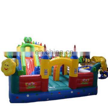 Outdoor Castle Fun City Cheap Inflatable Bouncy Castle For Children Play Center