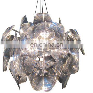 Zhongshan lighting factory white decoration led star pendant lamp