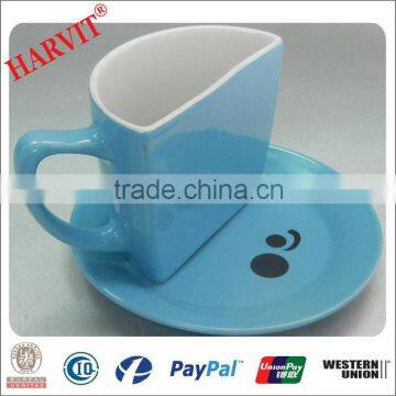 2013 Assessed Supplier 230cc Antique Shape Cup And Saucer