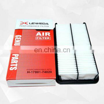 universal air filter cheap air filters car price 17801-74020