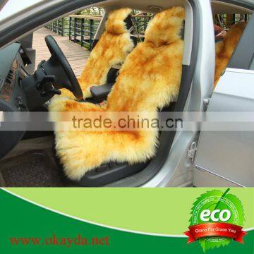 fashion design sheepskin fur car seat covers