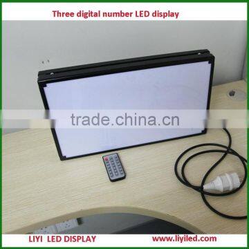 Remote Controlled Red Color Three Digits 7 Segment Led Display photo-3