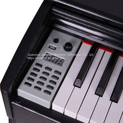 China Professional Electronic Piano Manufacturer LED Display Vertical Digital Music 88 Keyboard Electronic Piano photo-2
