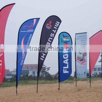 cheap advertising beach sand flags