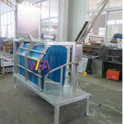 Pig Processing Equipment Automatic Slaughter House Pork Slaughter Machinery Stunning Box photo-2