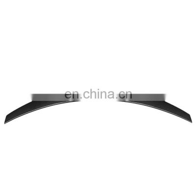 F44 matte dry carbon fiber for BMW 2 series 4-door F44 M4 style car trunk carbon fiber spoiler 2013-2020