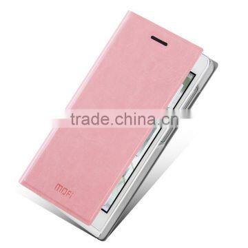 MOFi Case Celular Housing for Huawei Ascend G6, Mobile Handset Coque Flip Leather Back Cover for Huawei G6 photo-3