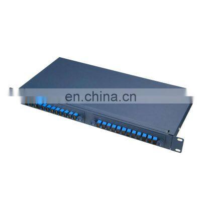 Rack Mount Type Fully Equipped  SC 24 Port Fiber Optic Patch Panel