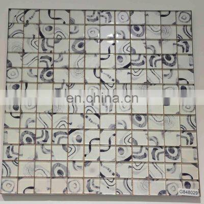 good price hot sale new design inkjet printing glass mosaic