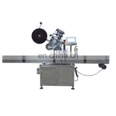 watsapp+ 86 15140601620 Easy operation automatic small Flat carton box or top surface Labeling Machine