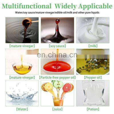 CE Liquid Drinking Sachet Pure Water Making Company Beverage Pouch Packing Bags Filling And Sealing Machine Automatic photo-5