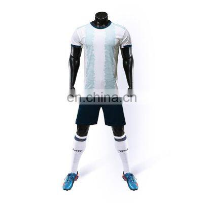 Wholesale Custom football suit men's club football training shirt football t shirt custom logo sports shirt