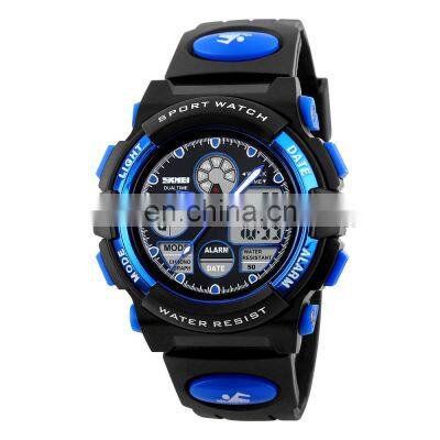 Fashion Skmei 1163 Kids Gift Digital Quartz PU Band Wrist Watch Children Sport Wristwatch