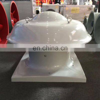 High Efficiency Anti Corrosion Fiberglass Fiber Axial Fan Big Roof Top Ventilation  Roof Ventilation System