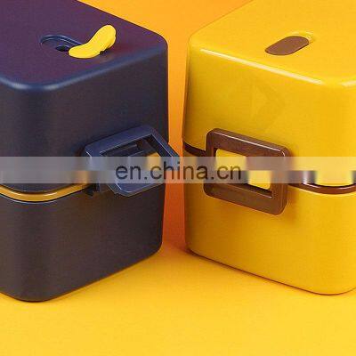 Japanese Smart Custom Wholesale Eco Friendly Wheat Straw Plastic Bento Kids Lunch Box photo-4