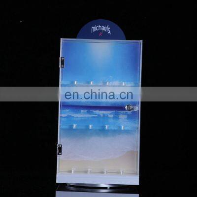 Acrylic Rotating Jewelry Display Case Acrylic Showcase photo-4