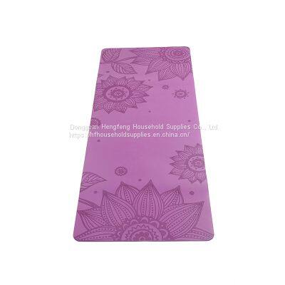 Hot Sale Anti Slip PU Rubber 5mm Personalized Professional Custom Manufacturer Eco Friendly Pu Yoga Mat photo-3
