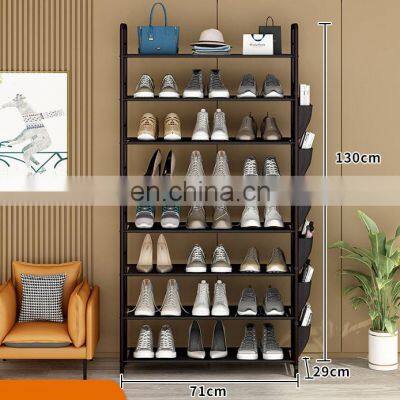Cheap Online Modern Design Living Metal Shoe Rack Organizer Storage Cabinet Shoe Racks for Home photo-3