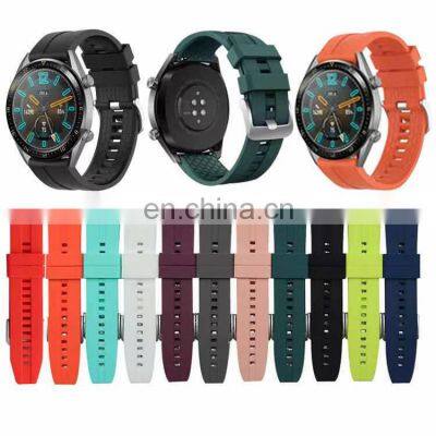 20mm 22mm Rubber Silicone Sport Watch Replacement Strap Bands For Samsung Galaxy Watch 42mm 46mm Watch 3 41mm 45mm photo-2