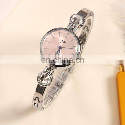 JW 6112 Ladies Hand Chain Watch Minimalistic Analog Quartz Stainless Steel Charm Ladies Business Watch photo-5