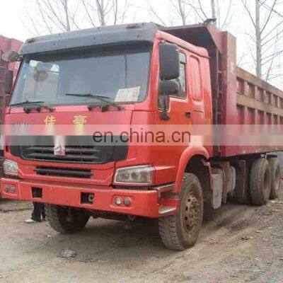 China Top Brand Howo 371 Dump Truck 4*6 25ton Truck Car on Sale in Shanghai photo-2