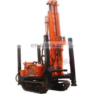 Soil rock DTH borehole small full pneumatic portable drilling rig for mining